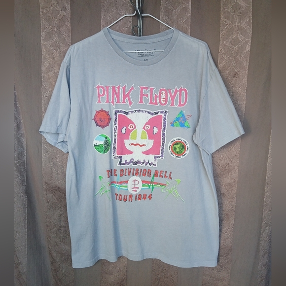 Pink Floyd Other - 💎 Pink Floyd Men's Graphic T-Shirt - Gray #0149
